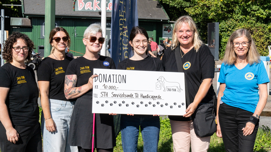 Donation til STH Servicehunde