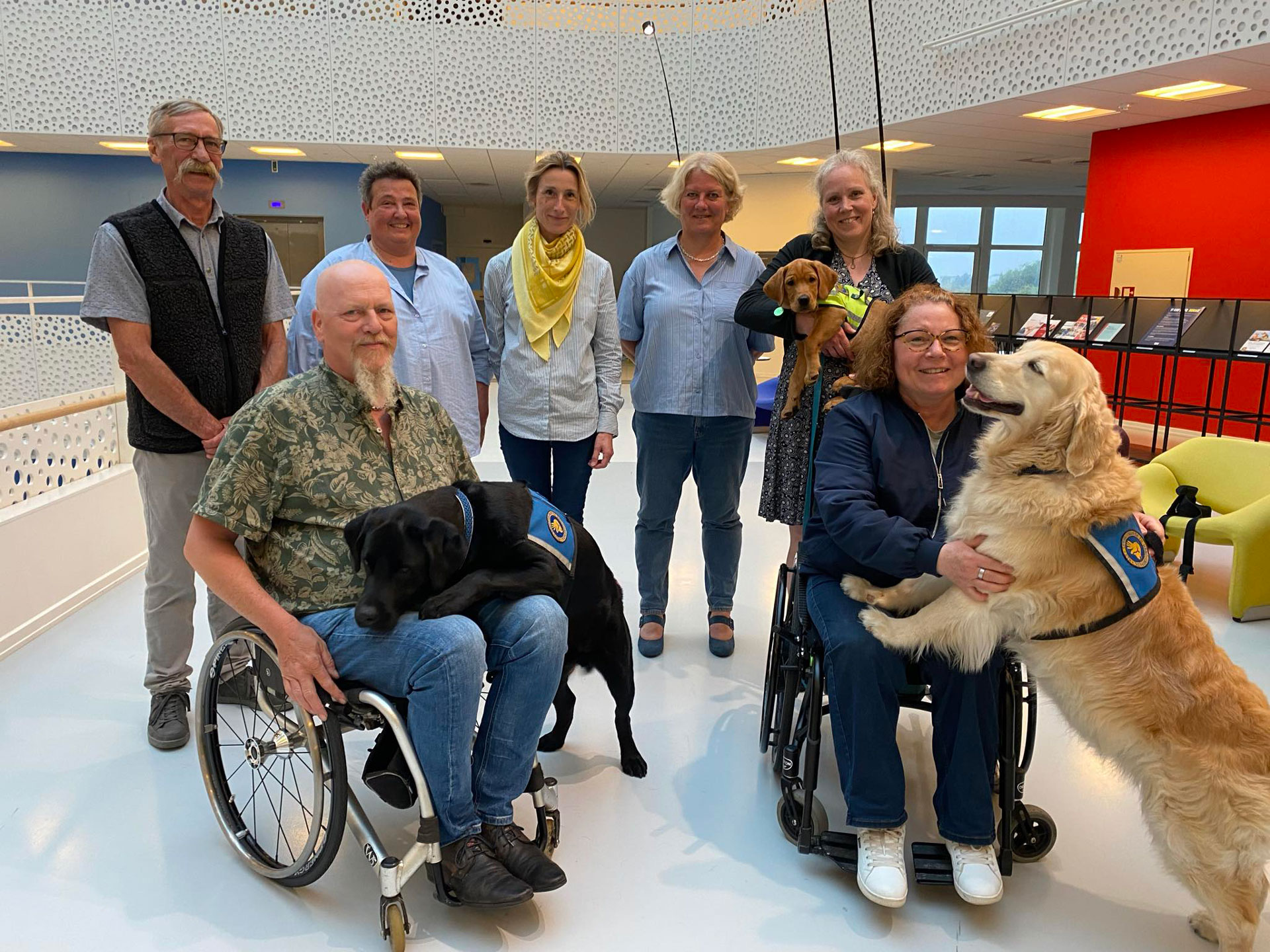 Fællesbillede af bestyrelsen hos STH