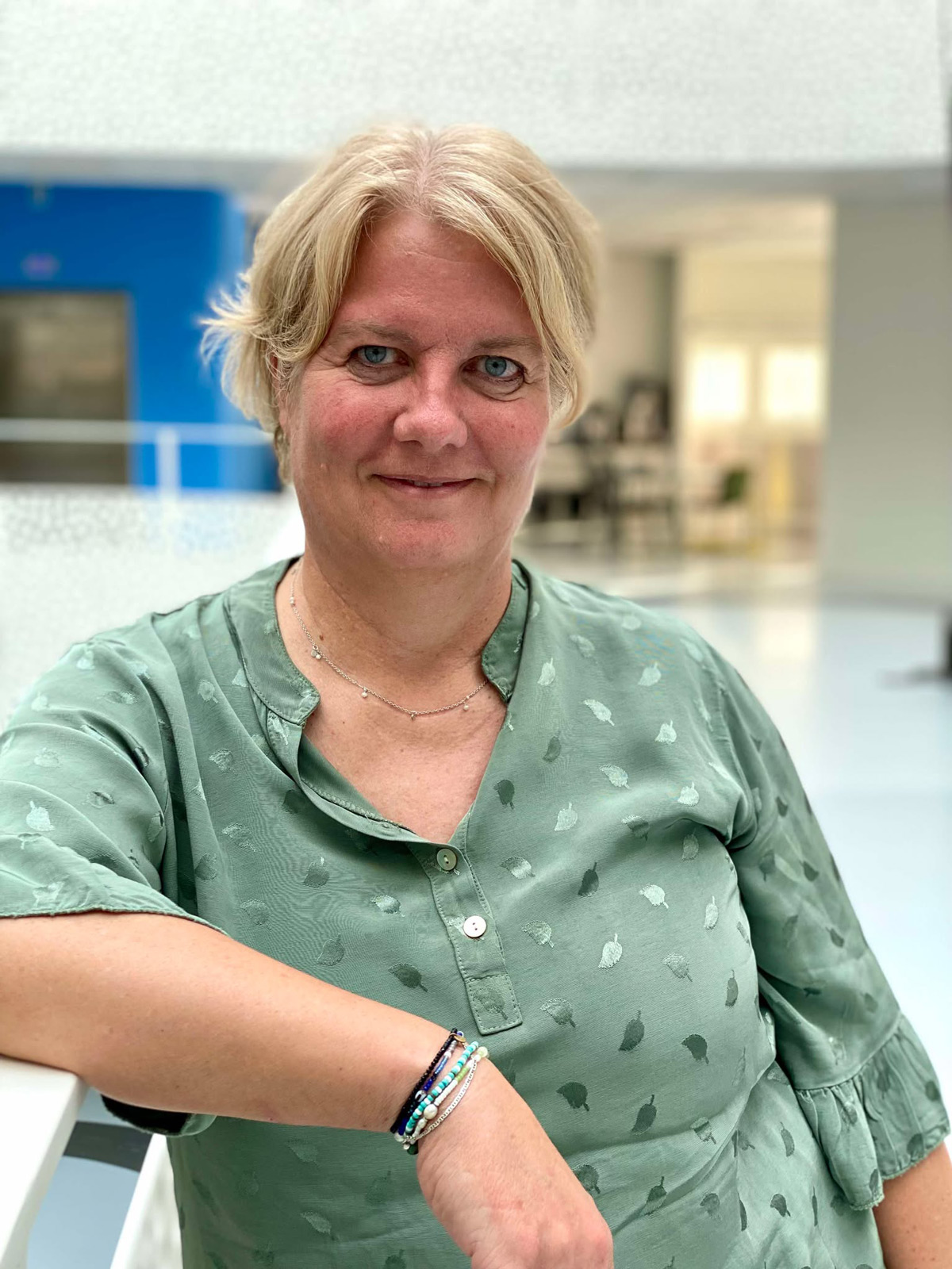 Kasserer Susanne hos STH