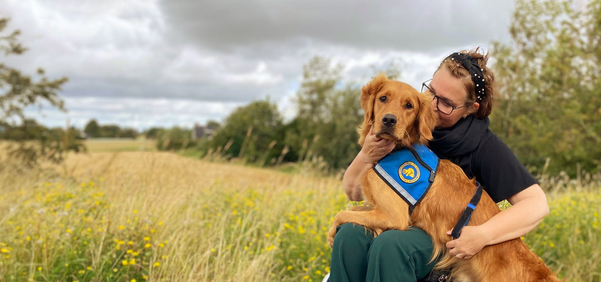 Camilla Og Forza Ude I Naturen