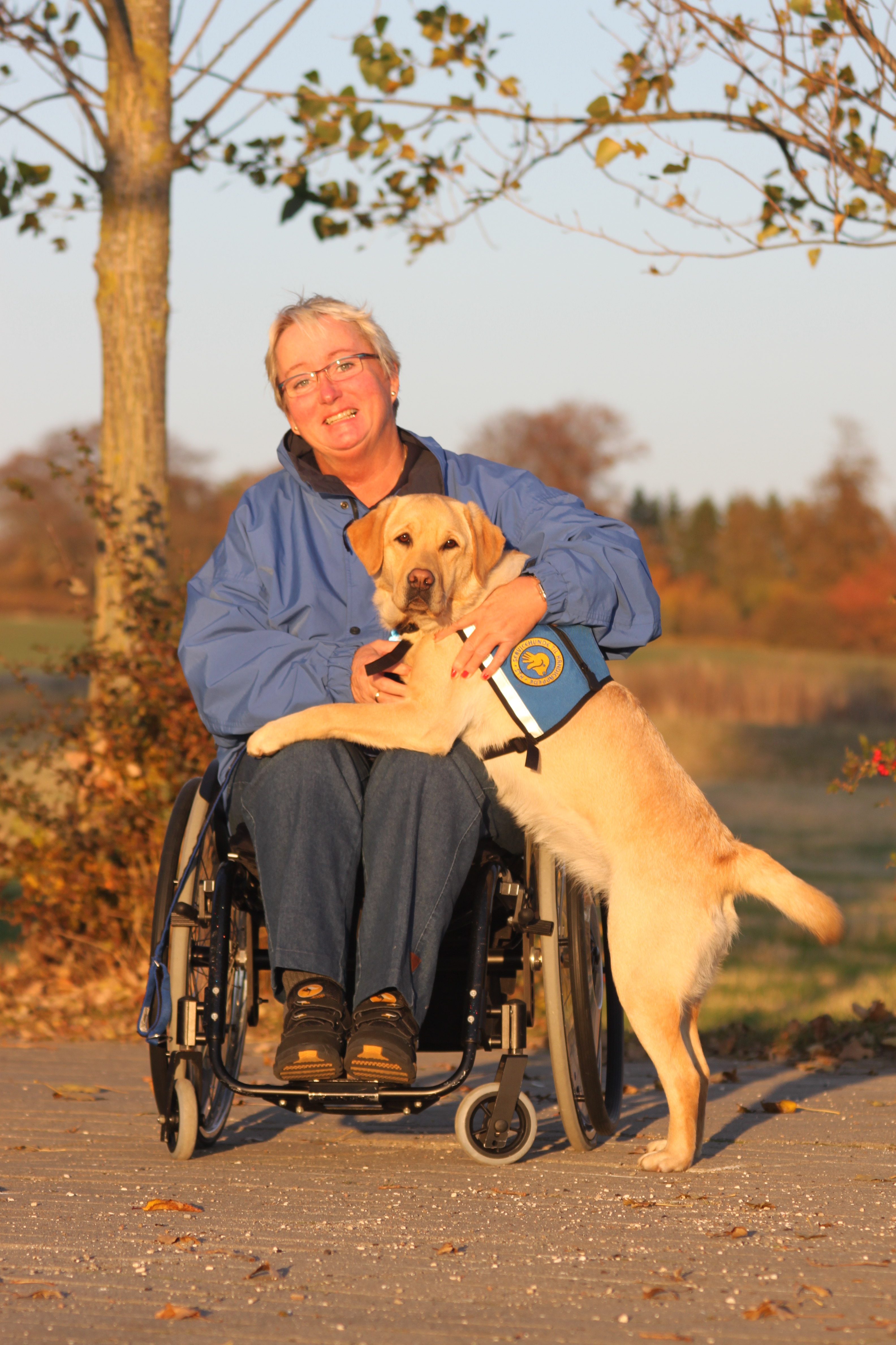 Billede af Lene og River