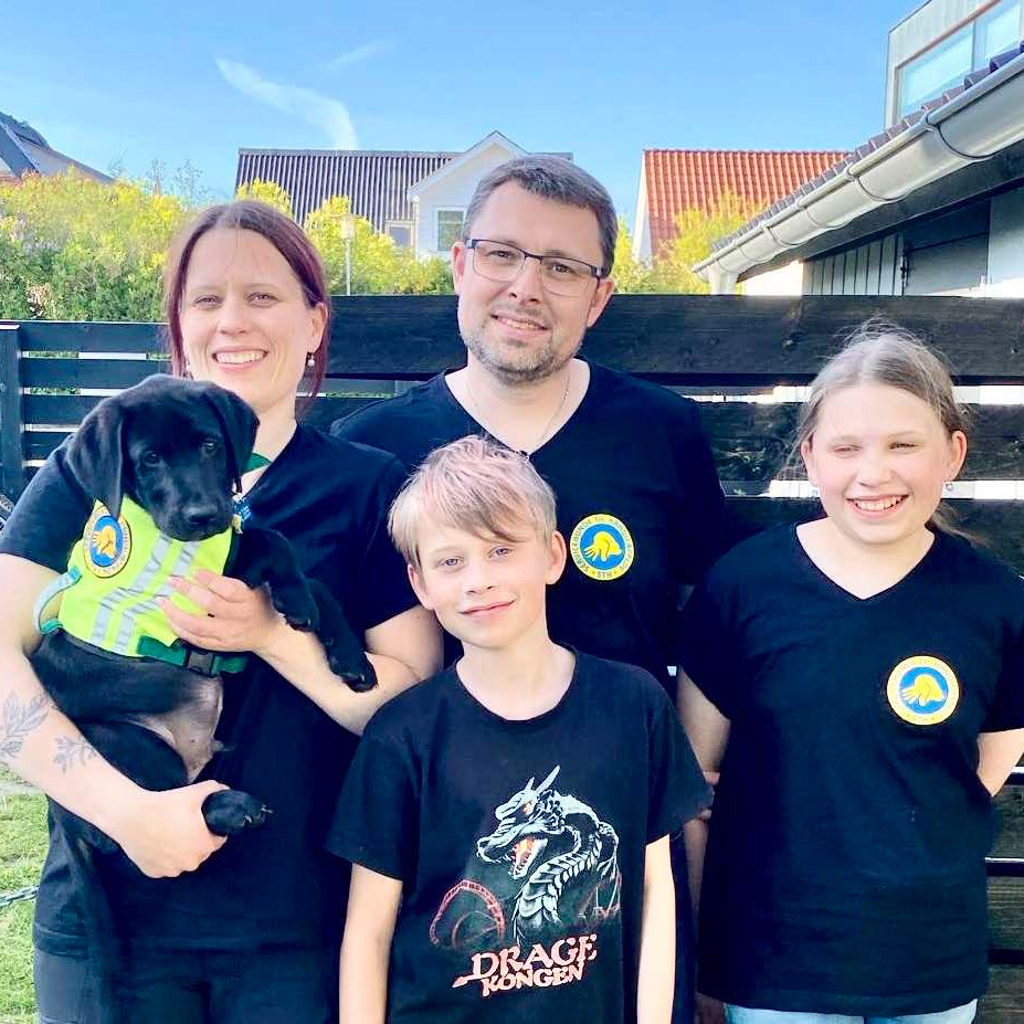 Hvalpevært og hvalpeaspirant Wimme