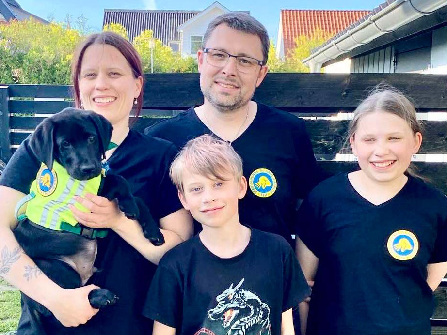 Hvalpevært og hvalpeaspirant Wimme